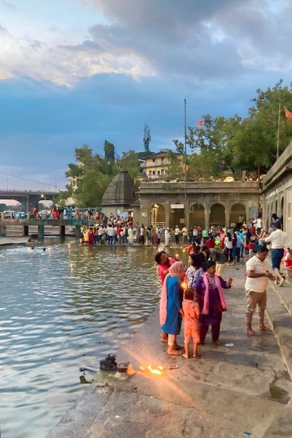 Evenings at Godavar Ghats in Nashik