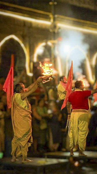 Godavari Arti at Ramkund